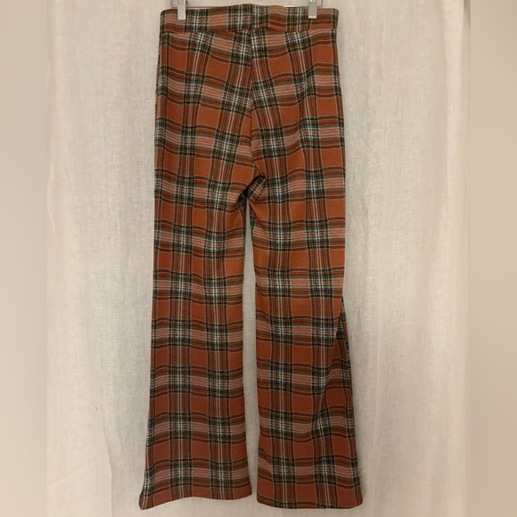 Free People Plaid Float On Pant - Picture 4 of 5